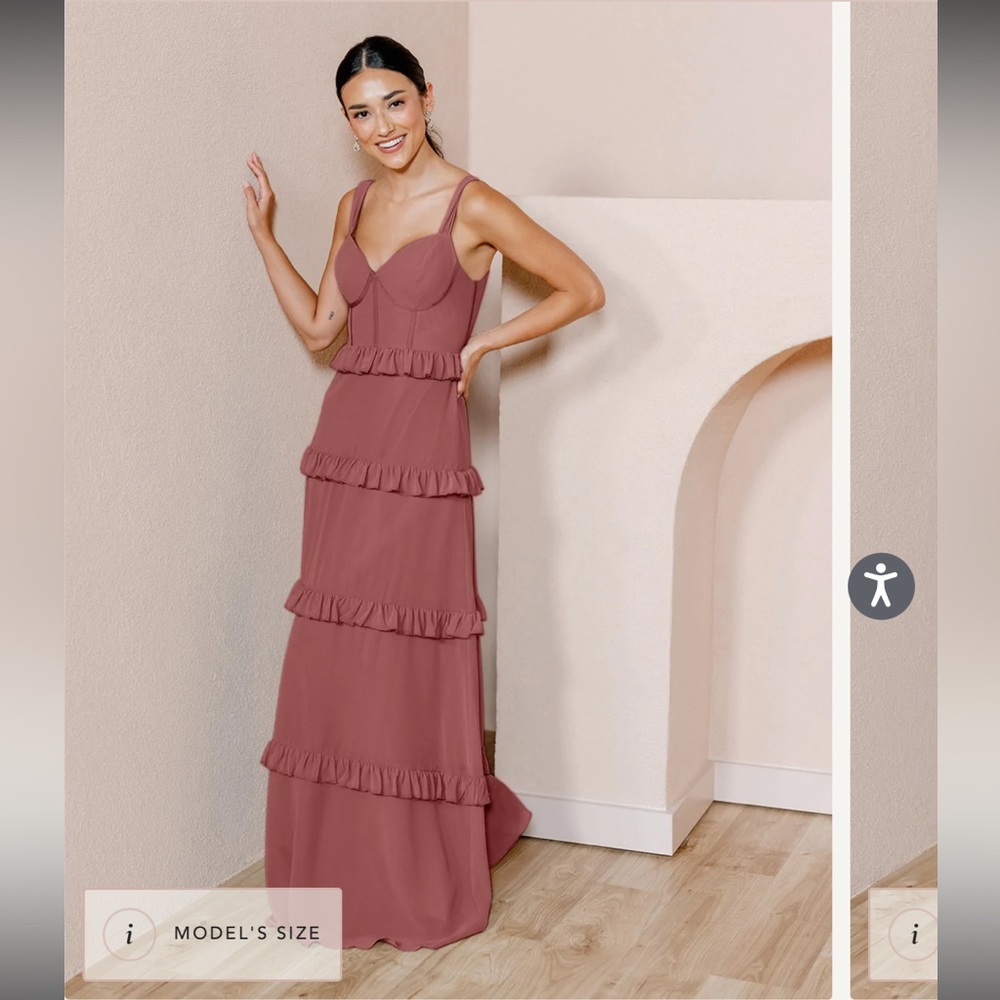 Revelry Mauve Maxi Dress